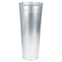 Вазон цинковый без ручек "Classic", 11 л, D 21.2хH 49 см