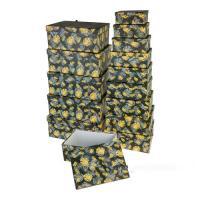 Набор коробок подарочных "Принт", 53x42xH23 см, 22,8x15xH9 см (15шт)