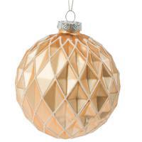 Елочная игрушка "Шар" (стекло), D10см