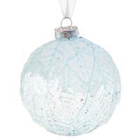 Елочная игрушка "Шар" (стекло), D10см