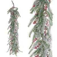 Гирлянда еловая искусственная (пластик), 106 см