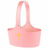 Коробка-кашпо "Сумка/Принт" с ручкой, 20x16xH13 см