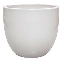 Кашпо Plain Couple White, D48xH43см