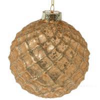 Елочная игрушка "Шар" (стекло), D10см