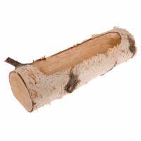 Кашпо из ствола, D12х35х7 см