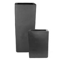 Кашпо Nieuwkoop "Anthracite Square"