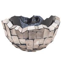 Чаша Oceana Bowl Grey, 40х32xH24см