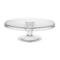 Блюдо стеклянное на ножке "Патиссэри", D 28 см