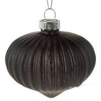 Елочная игрушка (стекло), D8см, в асс.