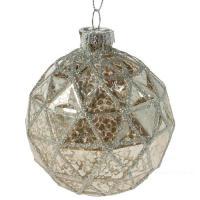 Елочная игрушка "Шар" (стекло), D8см