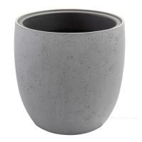 Кашпо полистоун Nobilis Marco "Pmc-grey Round"