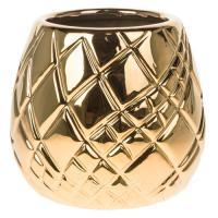 Кашпо "Gold" (керамика), D15,5xH14,5 см