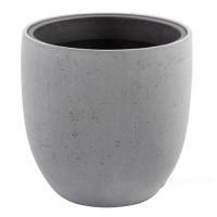 Кашпо полистоун Nobilis Marco "Pmc-grey Round"