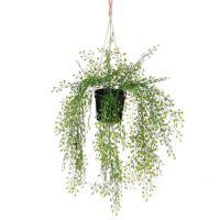 Растение искусственное ампельное в кашпо (пластик), 146 см