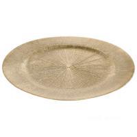 Тарелка декоративная (пластик), D33см