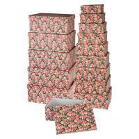 Набор коробок подарочных "Цветы", 53x42xH23 см, 22,8x15xH9 см (15шт)