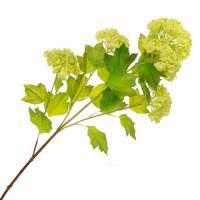 Цветок искусственныйс силиконовым покрытием "Гортензия", 88 см