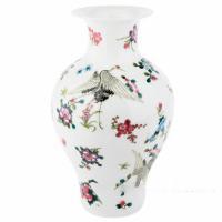 Ваза "Цветы" (керамика), D13xH23 см