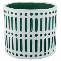 Кашпо "Узор" (керамика), D15xH13,5 см