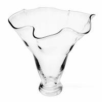 Ваза "ФАЗОЛЕТТО-3" (стекло), D18,5xH32,2 см