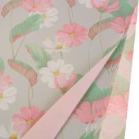 Набор дизайнерской бумаги "Flowers" 100 г/м2, 53x53 см (10шт)