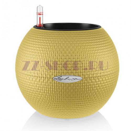 Кашпо Lechuza Puro Color Зеленый лайм (Фисташковый)