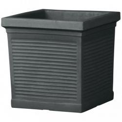 Кашпо TeraPlast Quadro Millerighe