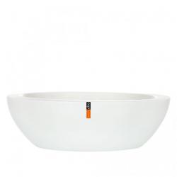 Кашпо-Чаша Capi Lux Низкая Белая