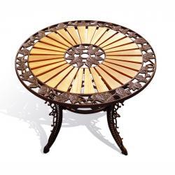 Стол садовый круглый Виноград