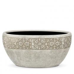 Кашпо Capi Classic Овальное блюдо - Слоновая Кость