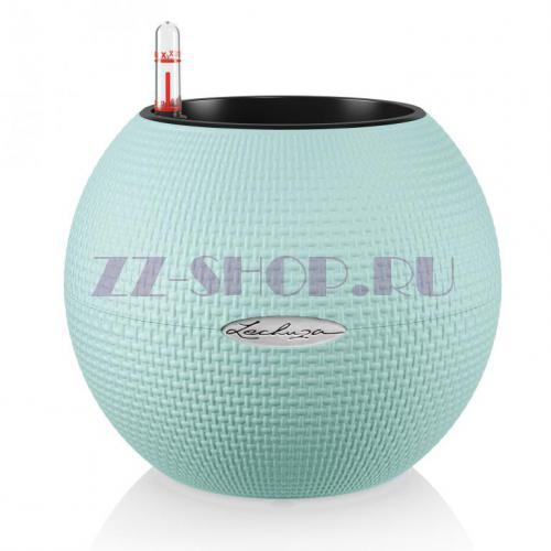 Кашпо Lechuza Puro Color Светло-голубой