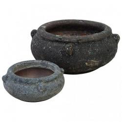 Кашпо Nobilis Marco S-Black Quai Jar Керамика