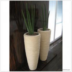 Кашпо Nieuwkoop Polystone Partner, цвет натуральный