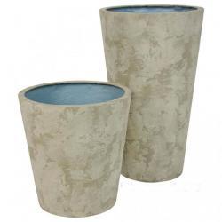 Кашпо Nobilis Marco Olive Brunch Cone Полистоун