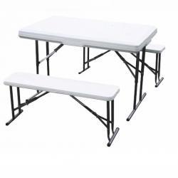 Складной стол WX-B113 и 2 лавочки C095