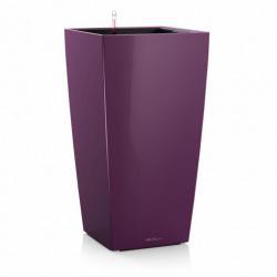 Кашпо LECHUZA CUBICO Баклажан блестящий