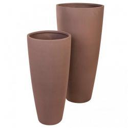 Кашпо Nobilis Marco Brown Vase Fiberstone