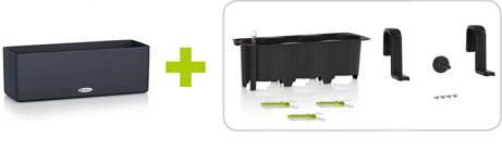 Кашпо + внутренний горшок + фитиль + держатель