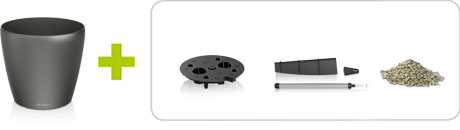 Кашпо + система автополива